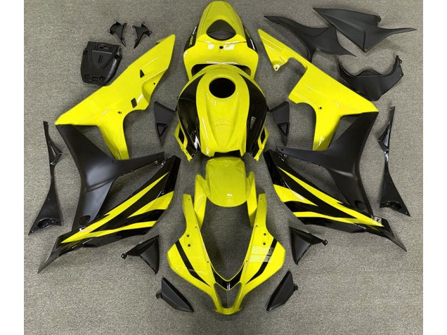 Estilo Amarillo OEM 2007-2008 Honda CBR600RR Carenados Moto Estilo Amarillo OEM 2007-2008 Honda CBR600RR Carenados Moto