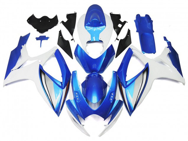 Estilo Azul Claro & Azul Intenso OEM 2006-2007 Suzuki GSXR 600-750 Carenados Moto Estilo Azul Claro & Azul Intenso OEM 2006-2007 Suzuki GSXR 600-750 Carenados Moto