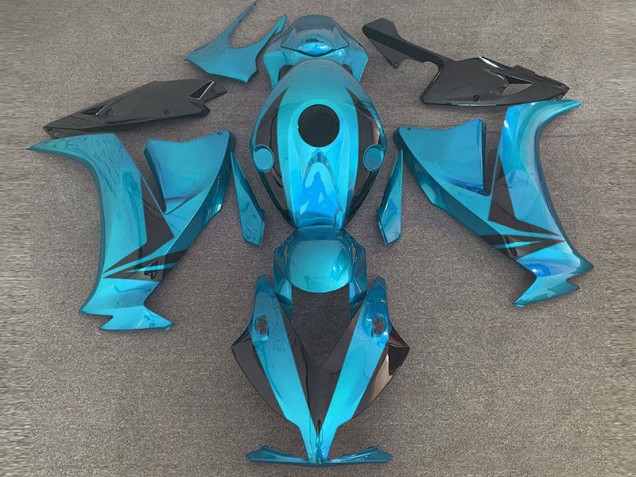Estilo Azul Claro & Negro 2012-2016 Honda CBR1000RR Carenados Moto Estilo Azul Claro & Negro 2012-2016 Honda CBR1000RR Carenados Moto
