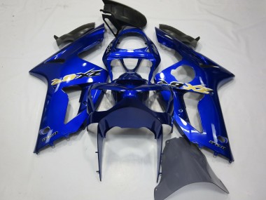 Estilo Azul OEM 2003-2004 Kawasaki ZX6R Carenados Moto