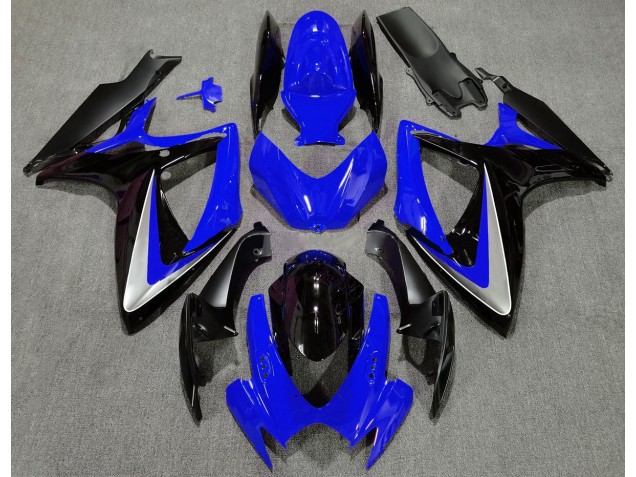 Estilo Azul OEM 2006-2007 Suzuki GSXR 600-750 Carenados Moto Estilo Azul OEM 2006-2007 Suzuki GSXR 600-750 Carenados Moto