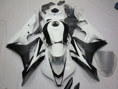 Estilo Blanco & Negro OEM 2007-2008 Honda CBR600RR Carenados Moto