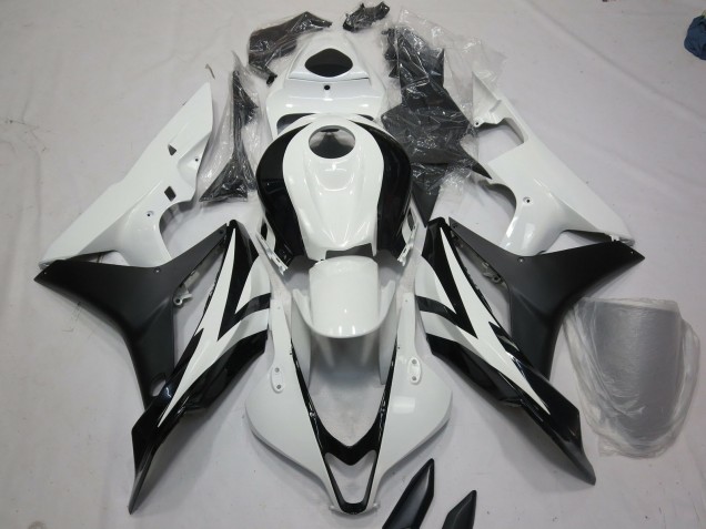 Estilo Blanco & Negro OEM 2007-2008 Honda CBR600RR Carenados Moto Estilo Blanco & Negro OEM 2007-2008 Honda CBR600RR Carenados Moto