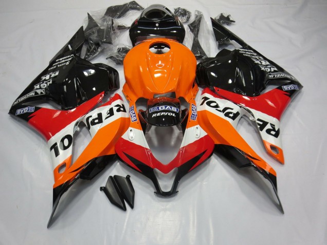 Estilo Clásico Repsol 2009-2012 Honda CBR600RR Carenados Moto Estilo Clásico Repsol 2009-2012 Honda CBR600RR Carenados Moto