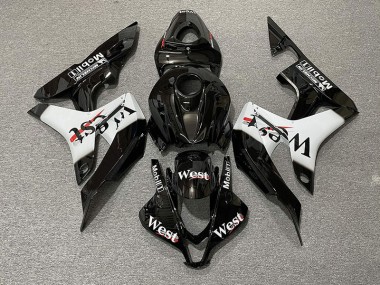 Estilo Clásico West 2007-2008 Honda CBR600RR Carenados Moto