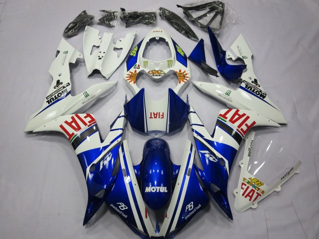 Estilo Fiat 2004-2006 Yamaha R1 Carenados Moto
