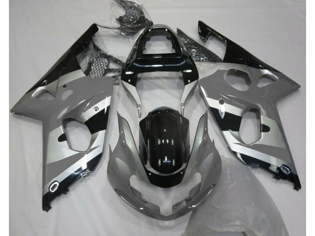 Estilo Gris Plateado OEM 2000-2002 Suzuki GSXR 1000 Carenados Moto Estilo Gris Plateado OEM 2000-2002 Suzuki GSXR 1000 Carenados Moto