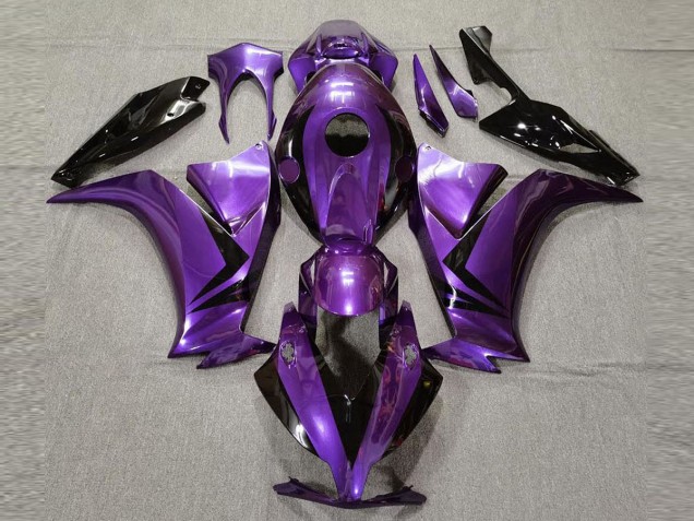 Estilo Morado & Negro 2012-2016 Honda CBR1000RR Carenados Moto Estilo Morado & Negro 2012-2016 Honda CBR1000RR Carenados Moto