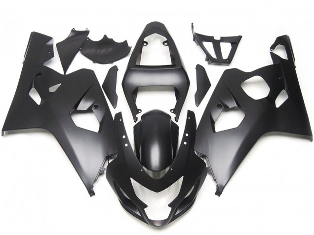 Estilo Negro Mate 2004-2005 Suzuki GSXR 600-750 Carenados Moto Estilo Negro Mate 2004-2005 Suzuki GSXR 600-750 Carenados Moto