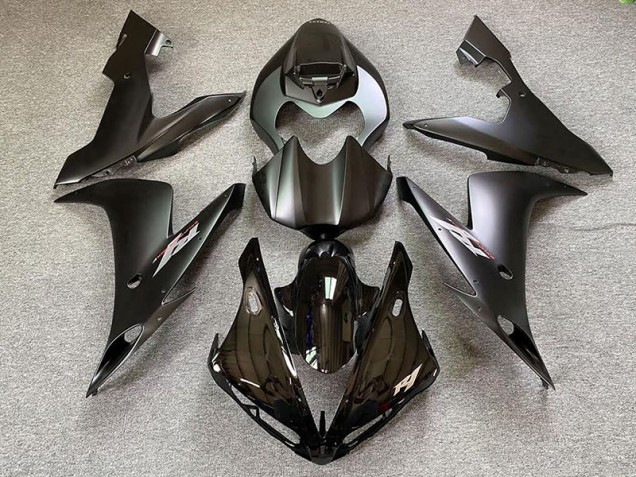 Estilo Negro Mate 2004-2006 Yamaha R1 Carenados Moto Estilo Negro Mate 2004-2006 Yamaha R1 Carenados Moto