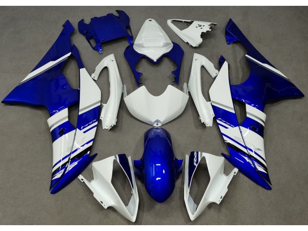 Estilo Personalizado OEM Azul & Blanco 2008-2016 Yamaha R6 Carenados Moto Estilo Personalizado OEM Azul & Blanco 2008-2016 Yamaha R6 Carenados Moto