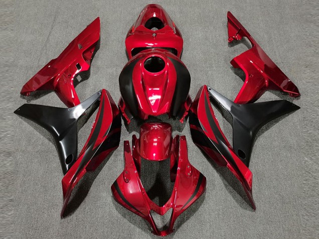 Estilo Rojo Intenso OEM 2007-2008 Honda CBR600RR Carenados Moto Estilo Rojo Intenso OEM 2007-2008 Honda CBR600RR Carenados Moto