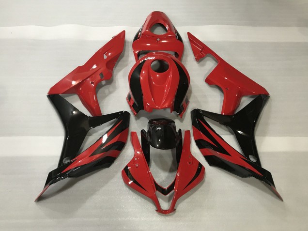 Estilo Rojo Metálico OEM 2007-2008 Honda CBR600RR Carenados Moto Estilo Rojo Metálico OEM 2007-2008 Honda CBR600RR Carenados Moto