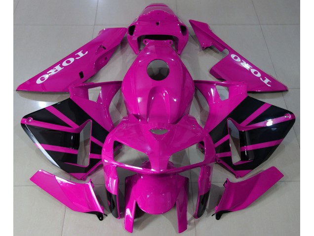 Estilo Rosa Fuerte OEM 2005-2006 Honda CBR600RR Carenados Moto Estilo Rosa Fuerte OEM 2005-2006 Honda CBR600RR Carenados Moto