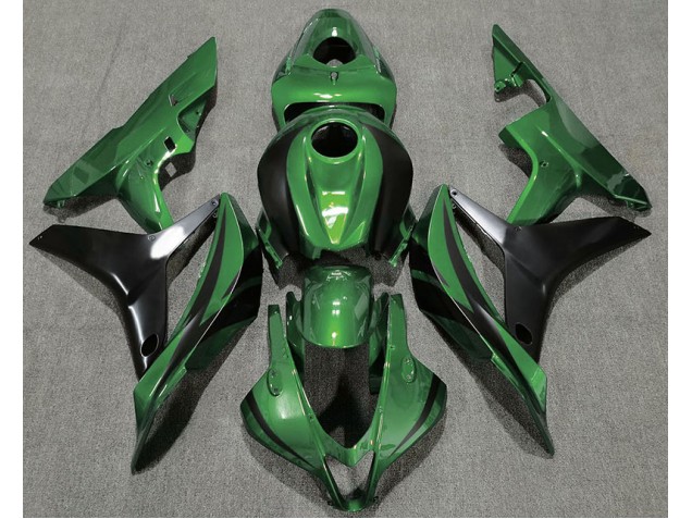 Estilo Verde Bosque OEM 2007-2008 Honda CBR600RR Carenados Moto