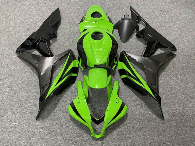 Estilo Verde Eléctrico OEM & Gris 2007-2008 Honda CBR600RR Carenados Moto Estilo Verde Eléctrico OEM & Gris 2007-2008 Honda CBR600RR Carenados Moto