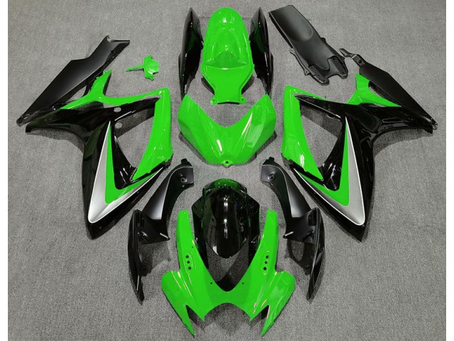 Estilo Verde OEM 2006-2007 Suzuki GSXR 600-750 Carenados Moto Estilo Verde OEM 2006-2007 Suzuki GSXR 600-750 Carenados Moto