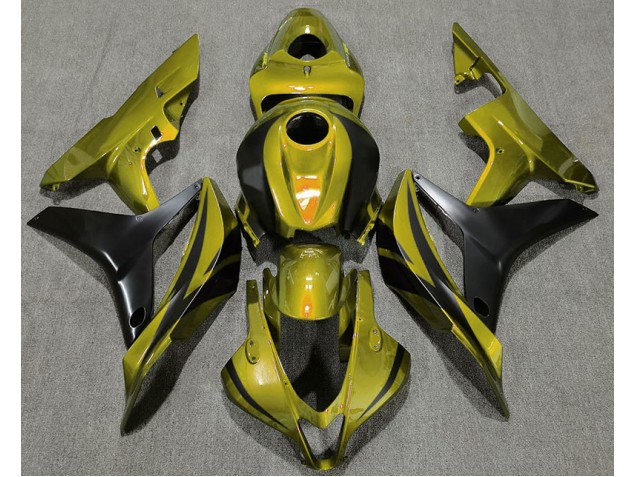 Estilo Verde Oliva OEM 2007-2008 Honda CBR600RR Carenados Moto Estilo Verde Oliva OEM 2007-2008 Honda CBR600RR Carenados Moto
