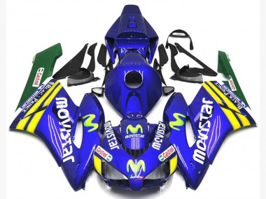 Estrella De Cine Verde 2004-2005 Honda CBR1000RR Carenados Moto