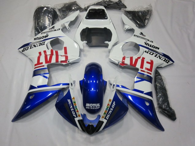 Fiat Azul Profundo 2005 Yamaha R6 Carenados Moto Fiat Azul Profundo 2005 Yamaha R6 Carenados Moto