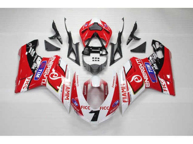 Ficc 2007-2014 Ducati 848 1098 1198 Carenados Moto Ficc 2007-2014 Ducati 848 1098 1198 Carenados Moto