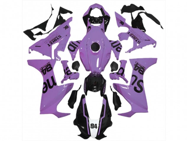 Flava Callejera Púrpura Lechosa 2017-2023 Honda CBR1000RR Carenados Moto Flava Callejera Púrpura Lechosa 2017-2023 Honda CBR1000RR Carenados Moto