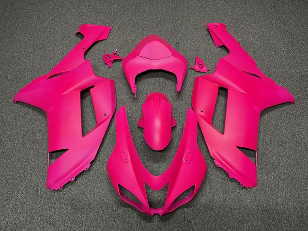 Fucsia 2007-2008 Kawasaki ZX6R Carenados Moto Fucsia 2007-2008 Kawasaki ZX6R Carenados Moto
