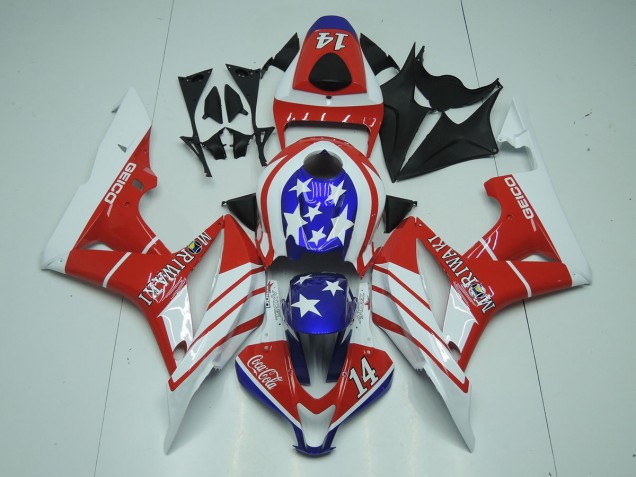 Geico 14 2007-2008 Honda CBR600RR Carenados Moto Geico 14 2007-2008 Honda CBR600RR Carenados Moto