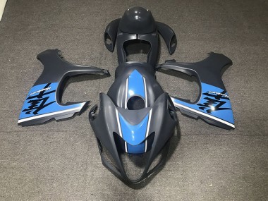 Gris & Azul Cielo 2008-2020 Suzuki GSXR 1300 Carenados Moto