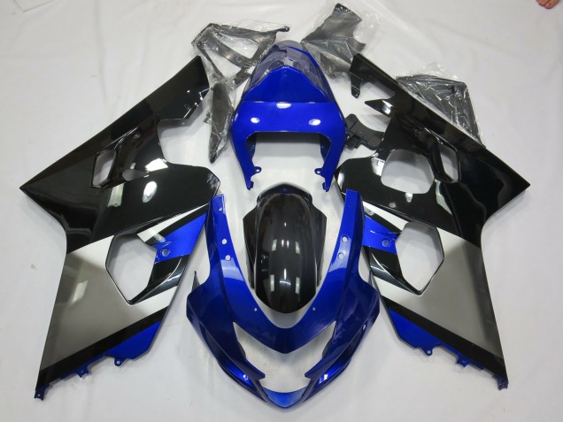 Gris Azul & Negro 2004-2005 Suzuki GSXR 600-750 Carenados Moto Gris Azul & Negro 2004-2005 Suzuki GSXR 600-750 Carenados Moto