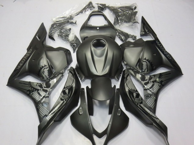 Gris Mate 2009-2012 Honda CBR600RR Carenados Moto Gris Mate 2009-2012 Honda CBR600RR Carenados Moto