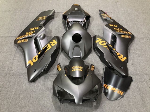 Gris Mate Naranja Repsol 2004-2005 Honda CBR1000RR Carenados Moto Gris Mate Naranja Repsol 2004-2005 Honda CBR1000RR Carenados Moto