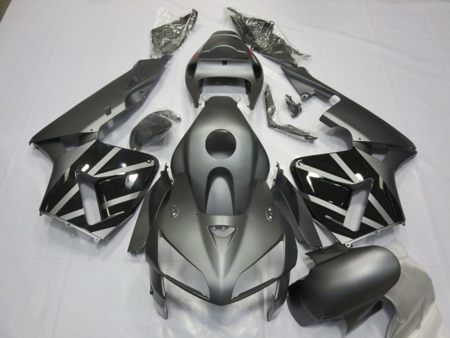 Gris Mate & Negro 2005-2006 Honda CBR600RR Carenados Moto Gris Mate & Negro 2005-2006 Honda CBR600RR Carenados Moto