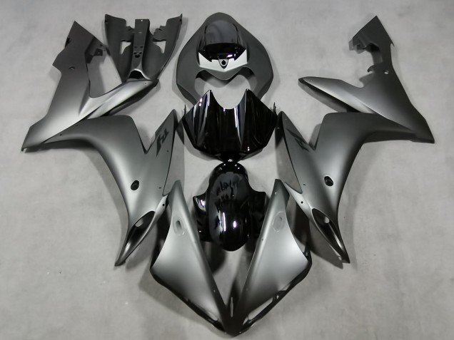Gris Mate & Negro Brillante 2004-2006 Yamaha R1 Carenados Moto Gris Mate & Negro Brillante 2004-2006 Yamaha R1 Carenados Moto