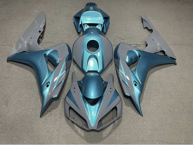 Gris Nardo & Azul Claro 2006-2007 Honda CBR1000RR Carenados Moto Gris Nardo & Azul Claro 2006-2007 Honda CBR1000RR Carenados Moto