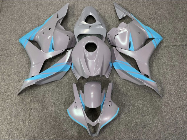 Gris Nardo & Azul Claro 2009-2012 Honda CBR600RR Carenados Moto Gris Nardo & Azul Claro 2009-2012 Honda CBR600RR Carenados Moto