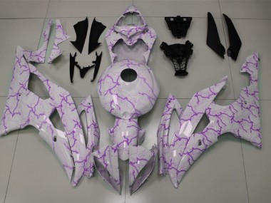 Iluminación Morada 2008-2016 Yamaha R6 Carenados Moto