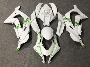 Kawi Verde Perla Blanco 2016-2019 Kawasaki ZX10R Carenados Moto