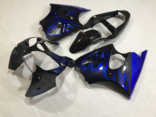 Kit Azul Llama 2000-2002 Kawasaki ZX6R Carenados Moto Kit Azul Llama 2000-2002 Kawasaki ZX6R Carenados Moto
