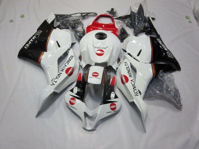 Konica Minolta 2009-2012 Honda CBR600RR Carenados Moto Konica Minolta 2009-2012 Honda CBR600RR Carenados Moto