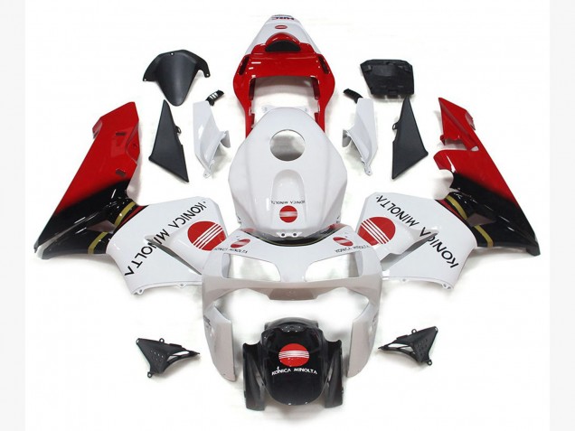Konica Minolta Roja 2003-2004 Honda CBR600RR Carenados Moto Konica Minolta Roja 2003-2004 Honda CBR600RR Carenados Moto