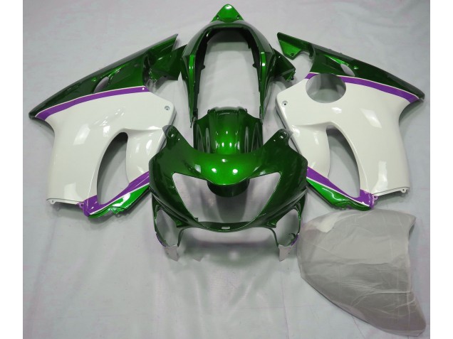 Lagarto Verde & Morado 1999-2000 Honda CBR600 F4 Carenados Moto Lagarto Verde & Morado 1999-2000 Honda CBR600 F4 Carenados Moto