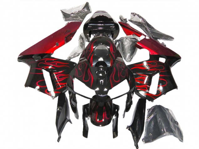 Llama Roja 2005-2006 Honda CBR600RR Carenados Moto Llama Roja 2005-2006 Honda CBR600RR Carenados Moto