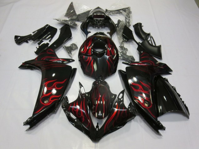 Llama Roja 2007-2008 Yamaha R1 Carenados Moto Llama Roja 2007-2008 Yamaha R1 Carenados Moto