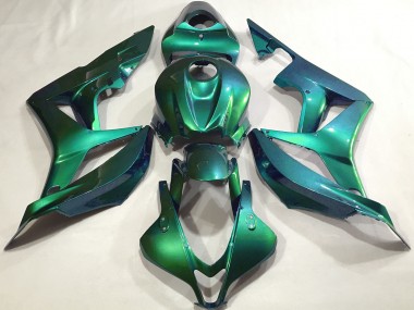 Llanura Verde Esmeralda 2007-2008 Honda CBR600RR Carenados Moto