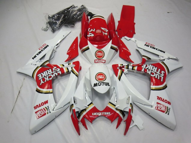 Lucky Strike 2006-2007 Suzuki GSXR 600-750 Carenados Moto Lucky Strike 2006-2007 Suzuki GSXR 600-750 Carenados Moto