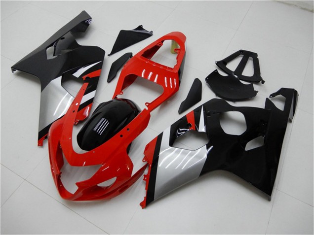 Comprar Carenados Moto Suzuki GSXR 600/750 2004-2005 - Rojo Plata Negro