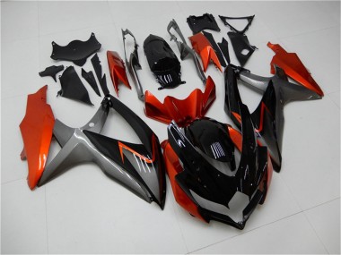 Comprar Carenados Moto Suzuki GSXR 600/750 2008-2010 - Naranja Gris Negro Brillante
