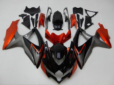 Comprar Carenados Moto Suzuki GSXR 600/750 2008-2010 - Naranja Gris Negro Brillante