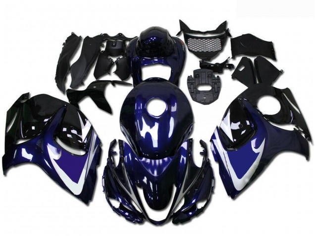 Comprar Carenados Moto Suzuki GSXR 1300 Hayabusa 2008-2020 - Negro Brillante Azul Blanco